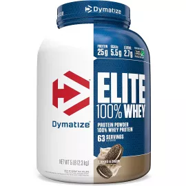 Dymatize Elite Whey 100% Protein Cookie & Cream 5 lbs (2.3 kg)
