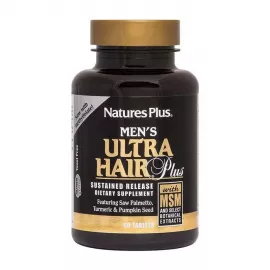 NaturesPlus Men's Ultra Hair Plus Tablets 60's