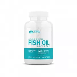 Optimum Nutrition Enteric-Coated Fish Oil Softgels 100's