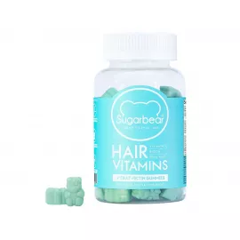 SugarBear Hair Vitamins Vegan Gummy 60's (1 Month Supply)