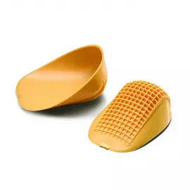 Mueller Standard Heel Cups Pair Regular Yellow