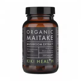 Kiki Health Organic Maitake Mushroom Extract Vegetarian Capsules 60's