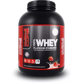 Muscle Core Nutrition  100% Whey Platinum Standard Strawberry 5 lbs (2246g)