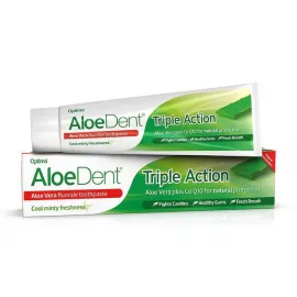 Optima Health AloeDent Triple Action Toothpaste With Fluoride 100 ml
