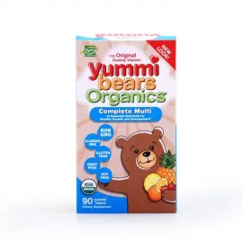 Hero Nutritionals Yummi Bears Organics Multivit 90's Gummies