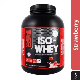 Muscle Core Nutrition ISO-Whey Strawberry 5 lb (2264g)
