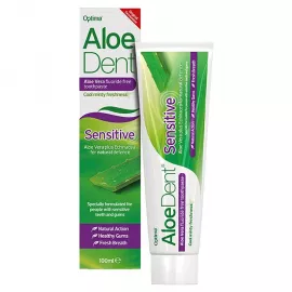Optima Health AloeDent Sensitive Fluoride Free Toothpaste 100 ml