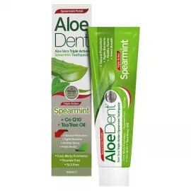 Optima Health AloeDent Triple Action Spearmint Toothpaste 100 ml