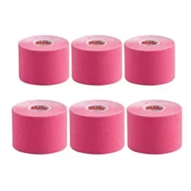 Mueller Kinesiology Tape Pink 2 Inch x 16.4ft 6-Roll 300g