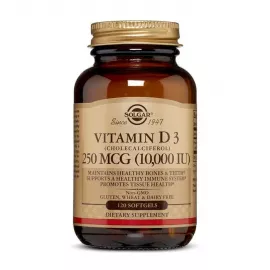 Solgar Vitamin D3 10000 IU Cholecalciferol Softgels 120's