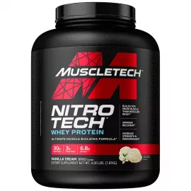 Muscletech Nitro Tech Whey Protein Vanilla 4lbs (1.81 kg)