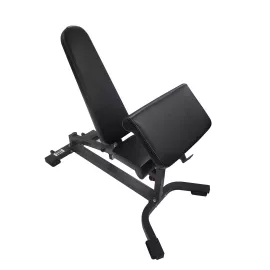 1441 Fitness Adjustable Bench with Leg Extension and Bicep Curl X3-0112A