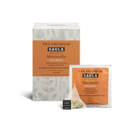 Saula Chamomile Tea Organic Box of 20 Tea Bags
