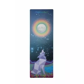 Marvelous Wolf Moon - Suede Yoga Mat (4.7 mm)