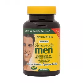Natures Plus Source Of Life Men's Multi-vitamin 60's