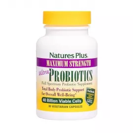 Natures Plus Ultra Probiotics 30 Vegetarian Capsules