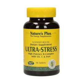 Natures Plus Ultra Stress With Iron Sustained Release 90's