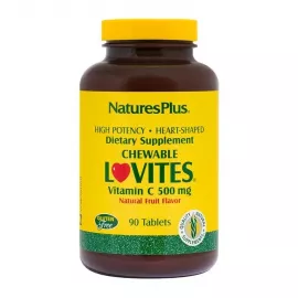 Natures Plus Lovites Chewable Vitamin C 500 mg 90s