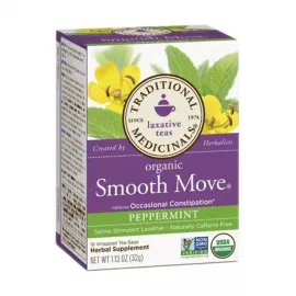 Traditional Medicinals Smooth Move Peppermint 16 Tea Bags