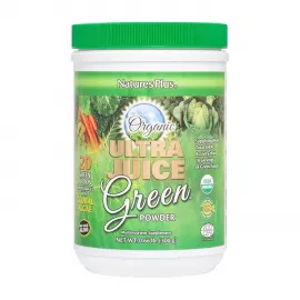 Natures Plus Organic Ultra Juice Green Powder 0.66lb (135.6g)