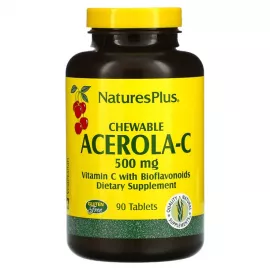 Nature's Plus Chewable Acerola-C 500mg 90's