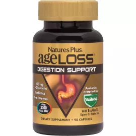 Natures Plus Ageloss Digestion Support Vegetable capsules 90's