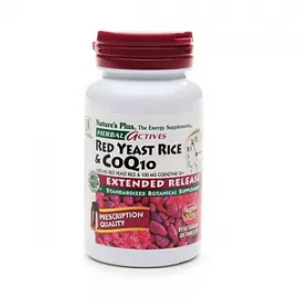 Natures Plus Herbal Actives Red Yeast Rice COQ10 30's