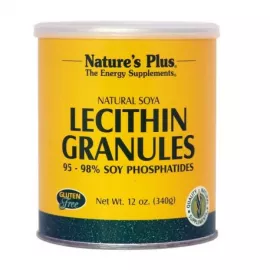Natures Plus Lecithin Granules 12oz (340g) Can