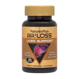 Natures Plus Age loss Liver Support Vegetable capsules 90's