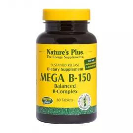 Natures Plus Mega B 150mg Sustained Release 60's