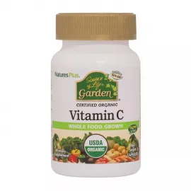 Natures Plus Source Of Life Garden Vitamin C 500 60mg Vegan Capsules