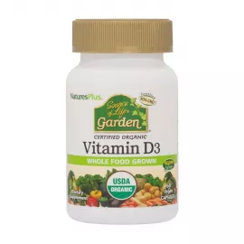 Natures Plus Source Of Life Garden Vitamin D3 5000 Iu Vegetable capsule 60's