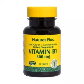 Natures plus Vitamin B1 Sustained Release Tablets 300 mg 90's