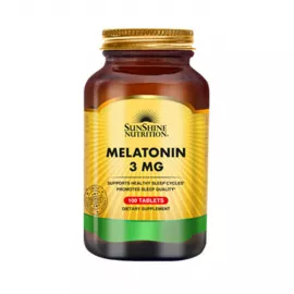 Sunshine Nutrition Melatonin 3 mg 100 Tablets