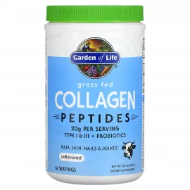 Garden of Life Grass Fed Collagen Peptides Unflavored 280 g