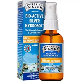 Sovereign Silver Bio-Active Silver Hydrosol  Mist Spray  2oz (59mL)