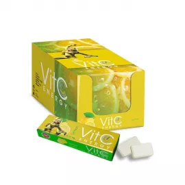 Sunshine Nutrition Vitamin C Energy Chewable Lemon Flavor 14's X 24