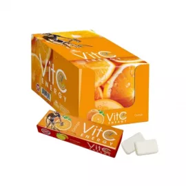 Sunshine Nutrition Vitamin C Energy Chewable Tablets Orange Flavor 14's X 24