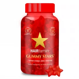 HAIRtamin Gummy Stars 60's