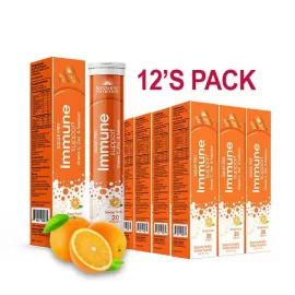 Sunshine Nutrition Immune Support Effervescent tablets 20's x 12 Pack