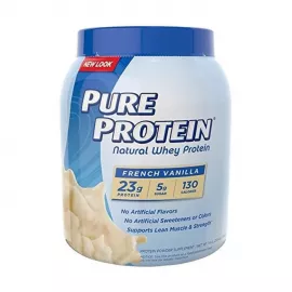 Pure Protein 100% Natural Whey Vanilla 1.6 Lb