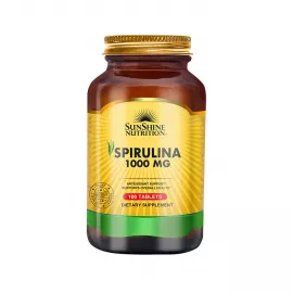 Sunshine Nutrition Spirulina 1000 mg 100 Tabs