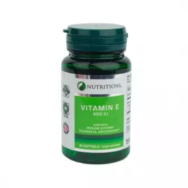 Nutritionl Vitamin E 400 IU 30 Softgels
