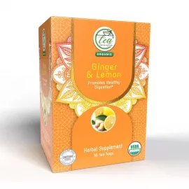 Tea Connection Organic Ginger & Lemon 16 Tea Bags