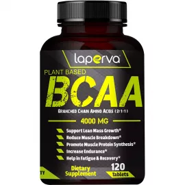 Laperva Plant Based BCAA 4000 mg 120 Tablets