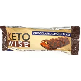 Keto Wise Meal Replacement Bar Chocolate Almond Blast 1 Bar 60g