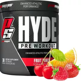 Pro Supps HYDE Pre Workout Fruit Punch 292g