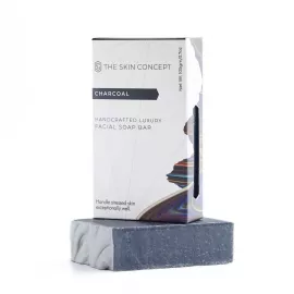 The Skin Concept Handmade Artisanal Facial Charcoal &Tea Tree Oil Bar Soap
