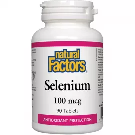 سيلينيوم من ناتشورال فاكتورز 100 ميكروجرام - 90 قرص