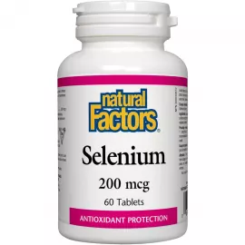 سيلينيوم من ناتشورال فاكتورز 200 ميكروجرام - 60 قرص